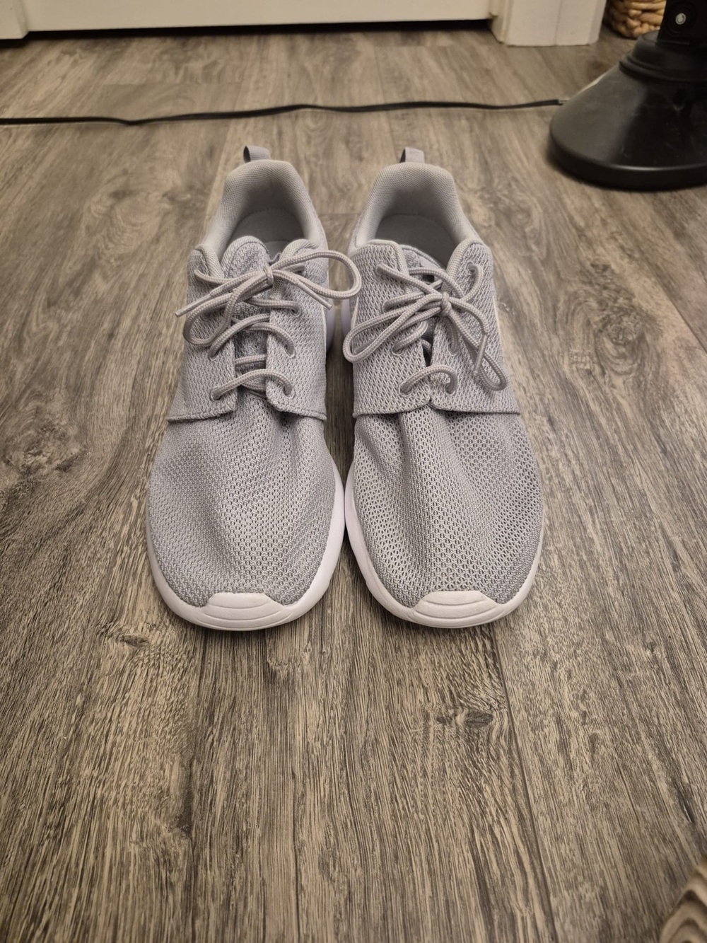 Nike Light Gray Mesh Sneakers